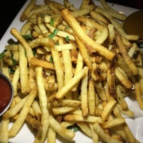Gluten-free fries from The Misfit Restaurant + Bar